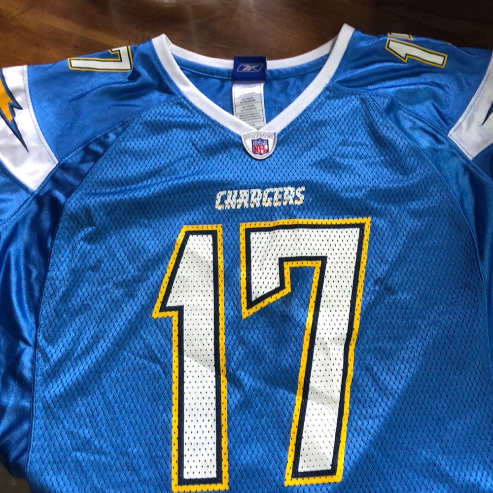 Authentic NFL Rivers Chargers Jersey